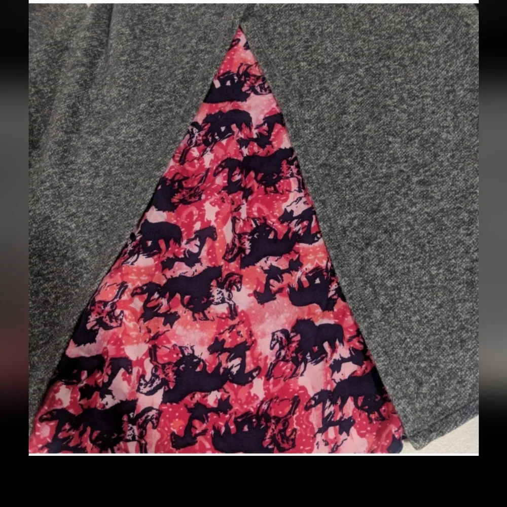Girls Kids Western Rodeo Blouse Pink Top Cute Horse Costume
